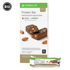 Protein Bar Deluxe: Vanilla Almond 14 Bars per Box